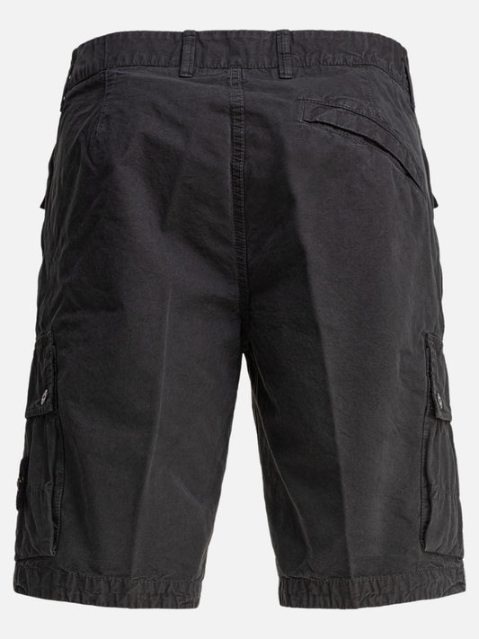 Stone Island "Old" effect cargo bermuda shorts 20215898_31 Grey 2
