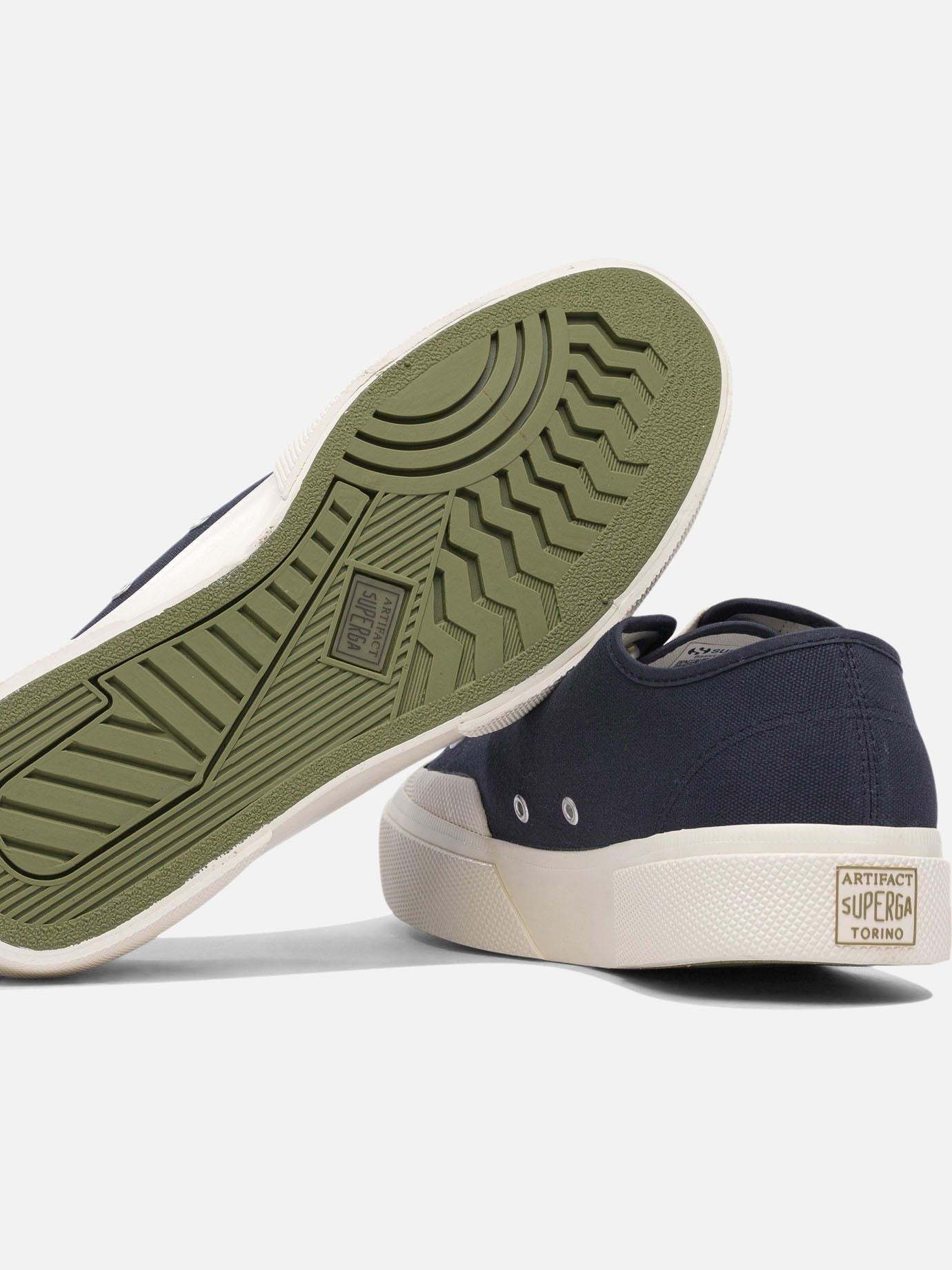 Low top sneakers 100% cotton - 100% rubber  Blue - Superga Men | PDP | VIETTI Online Store | thumbnail_5