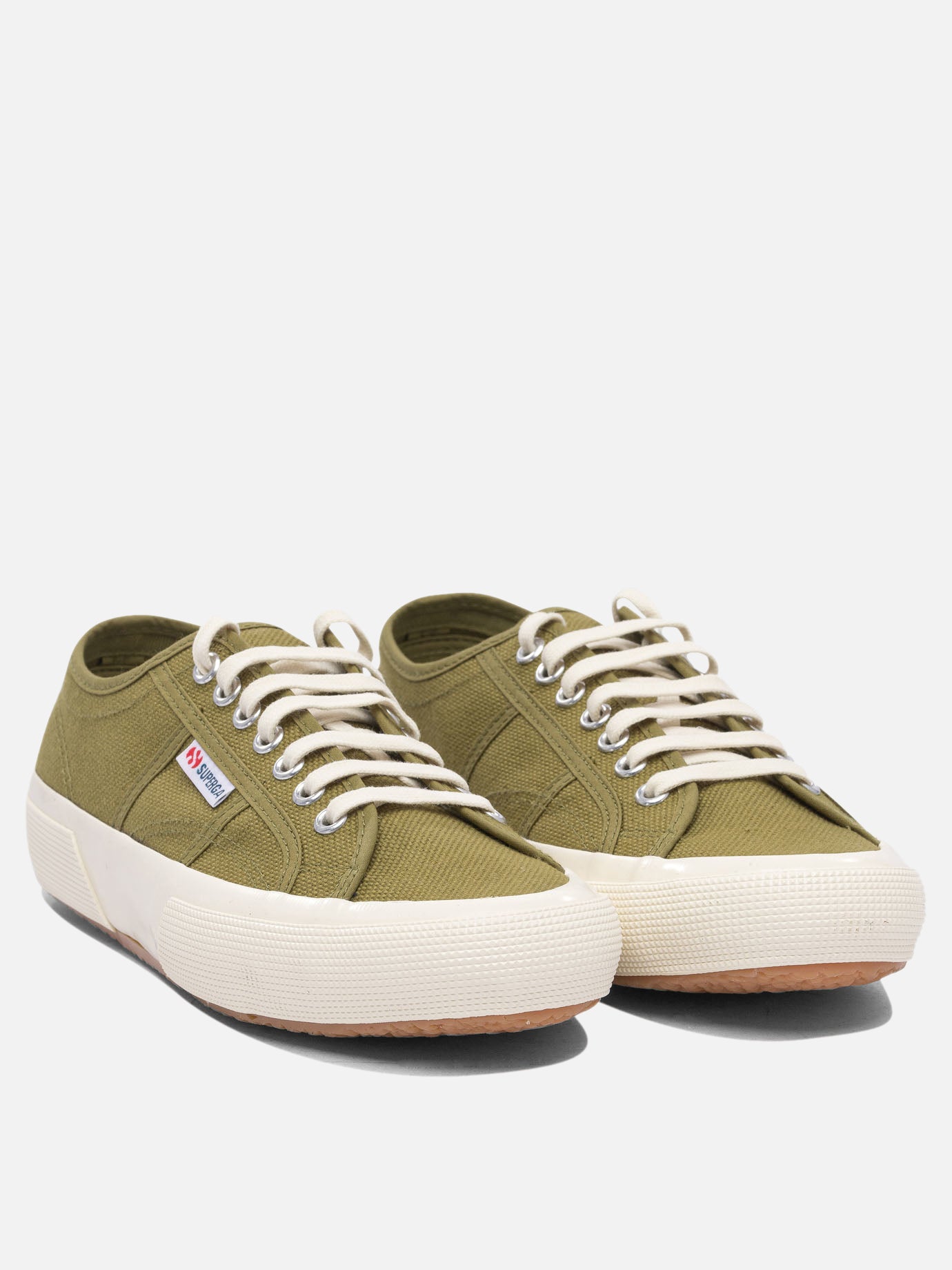 Low top sneakers 100% cotton - 100% rubber  Green - Superga Men | PDP | VIETTI Online Store | Zoom-Modal_2
