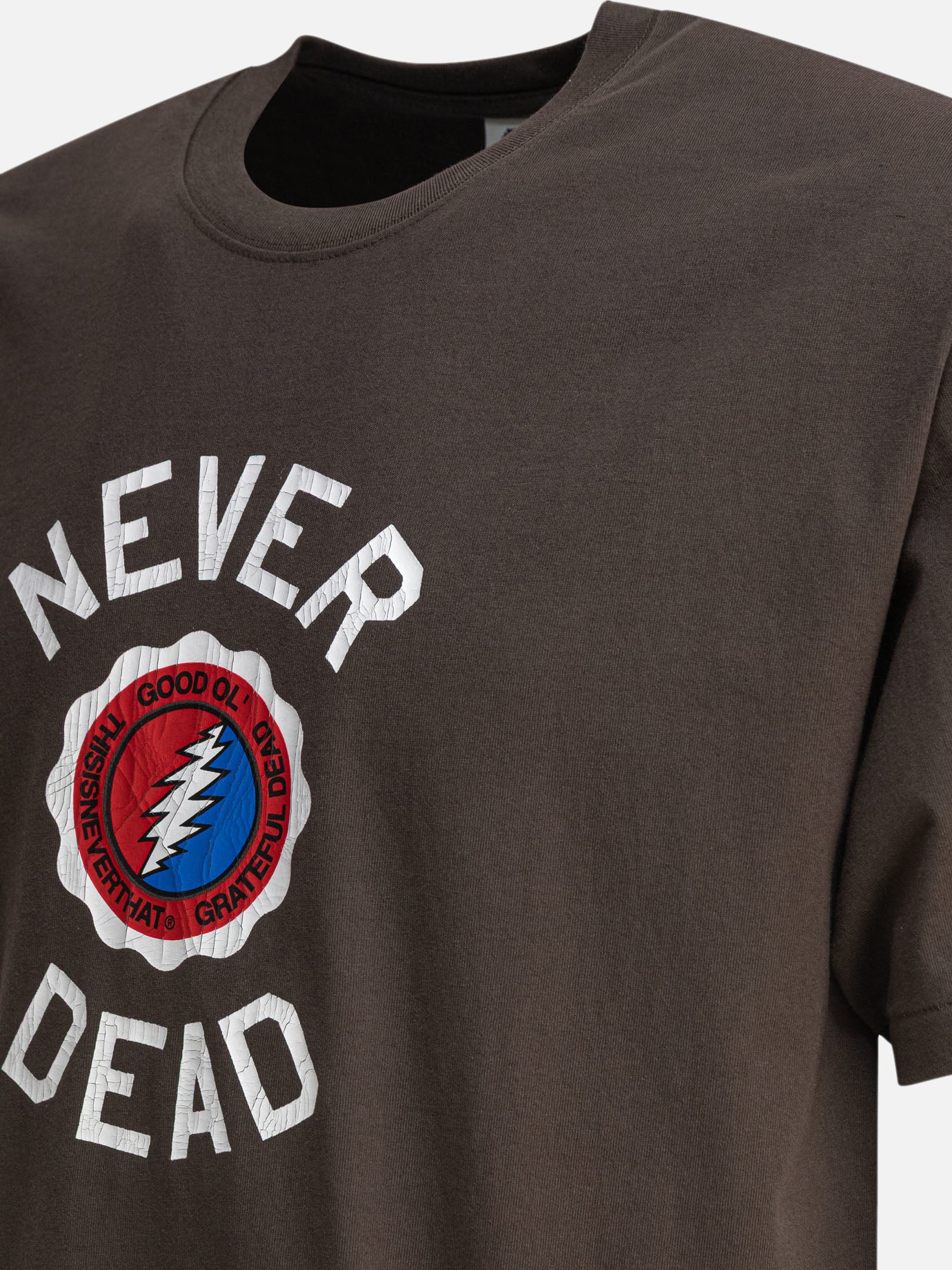 Crewneck t-shirts Print  Brown - Thisisneverthat® Men | PDP | VIETTI Online Store | thumbnail_4