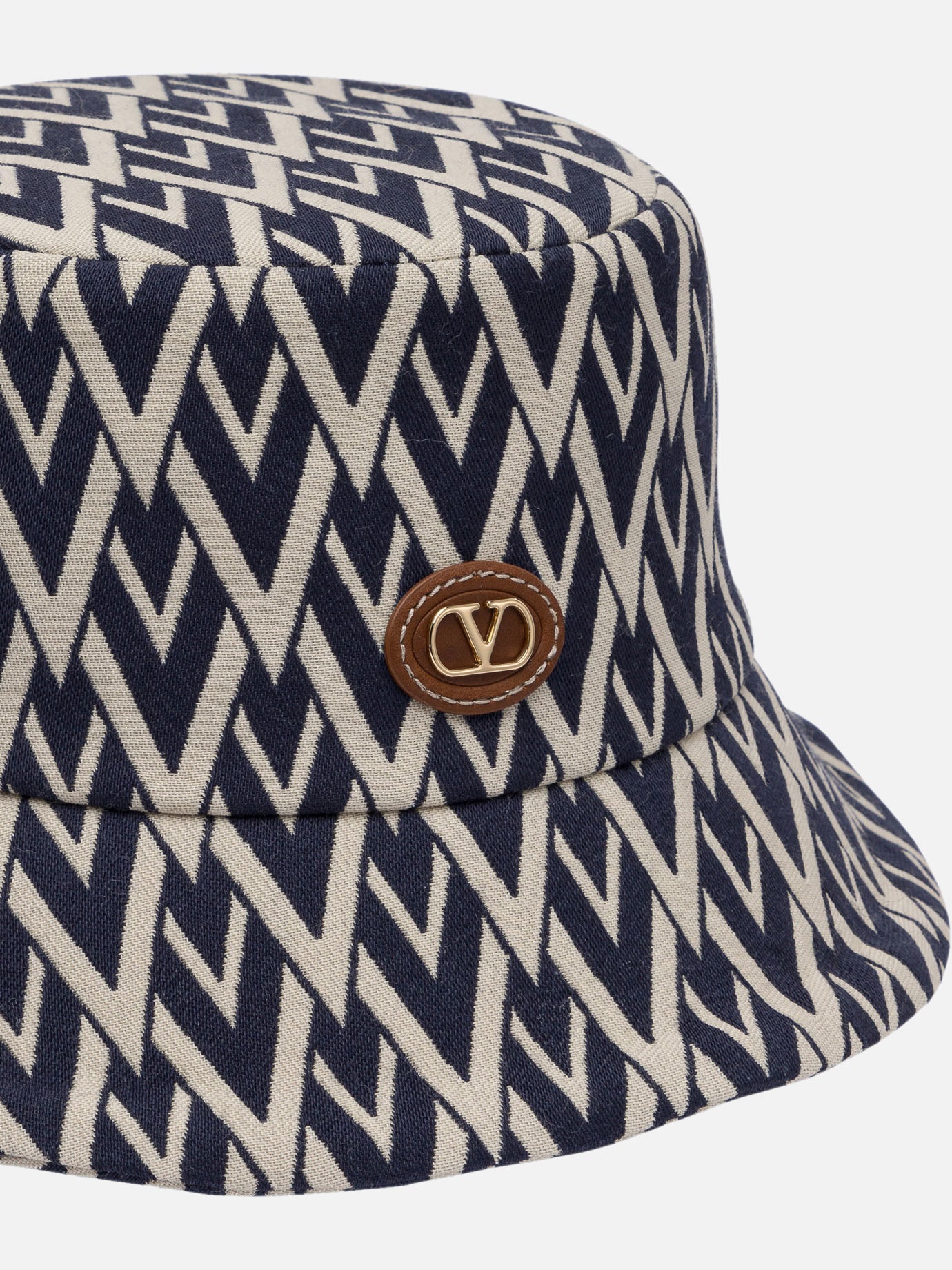 Valentino Garavani &quot;Toute la V&quot; Bucket hat 14857333_57 Blue thumbnail_4