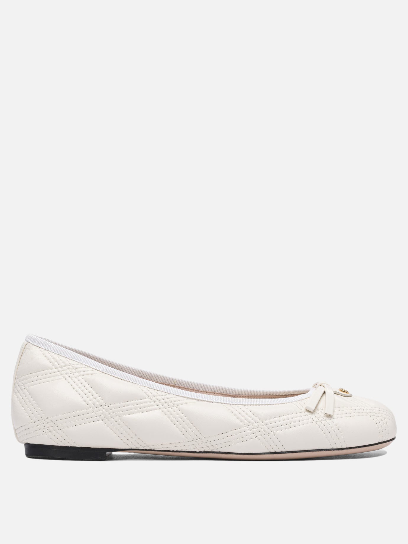 Valentino Garavani &quot;Quiltie 67&quot; ballet flats 19664884_36 White thumbnail_1
