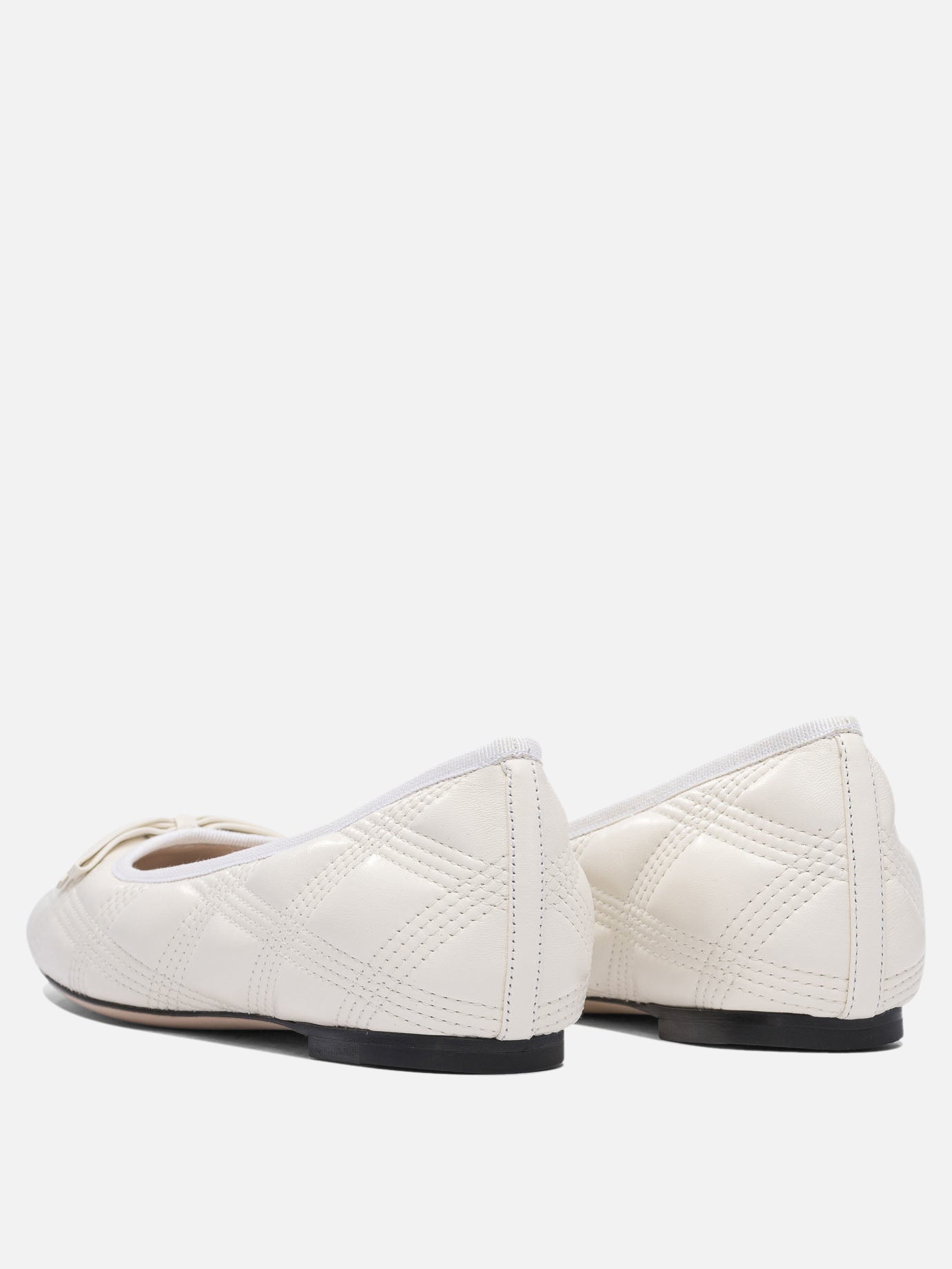 Valentino Garavani &quot;Quiltie 67&quot; ballet flats 19664884_36 White thumbnail_4