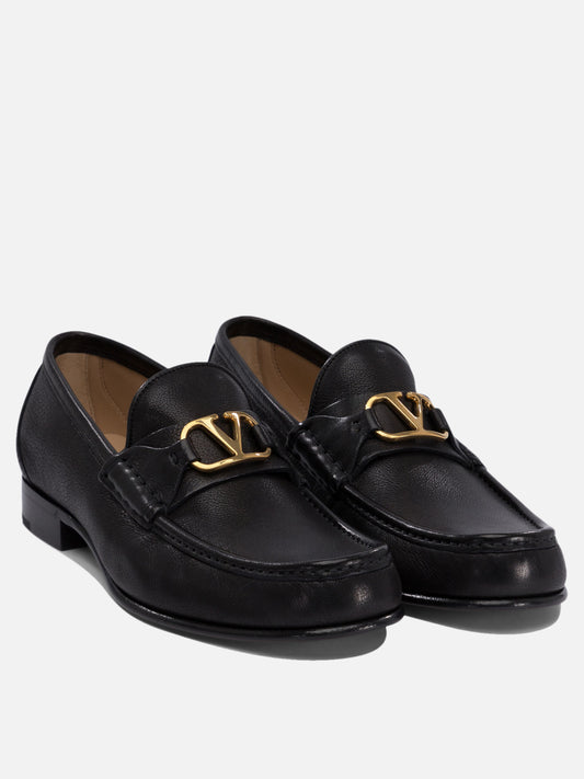 Valentino Garavani "VLogo Signature" 20mm loafers 14347404_41 Black 2