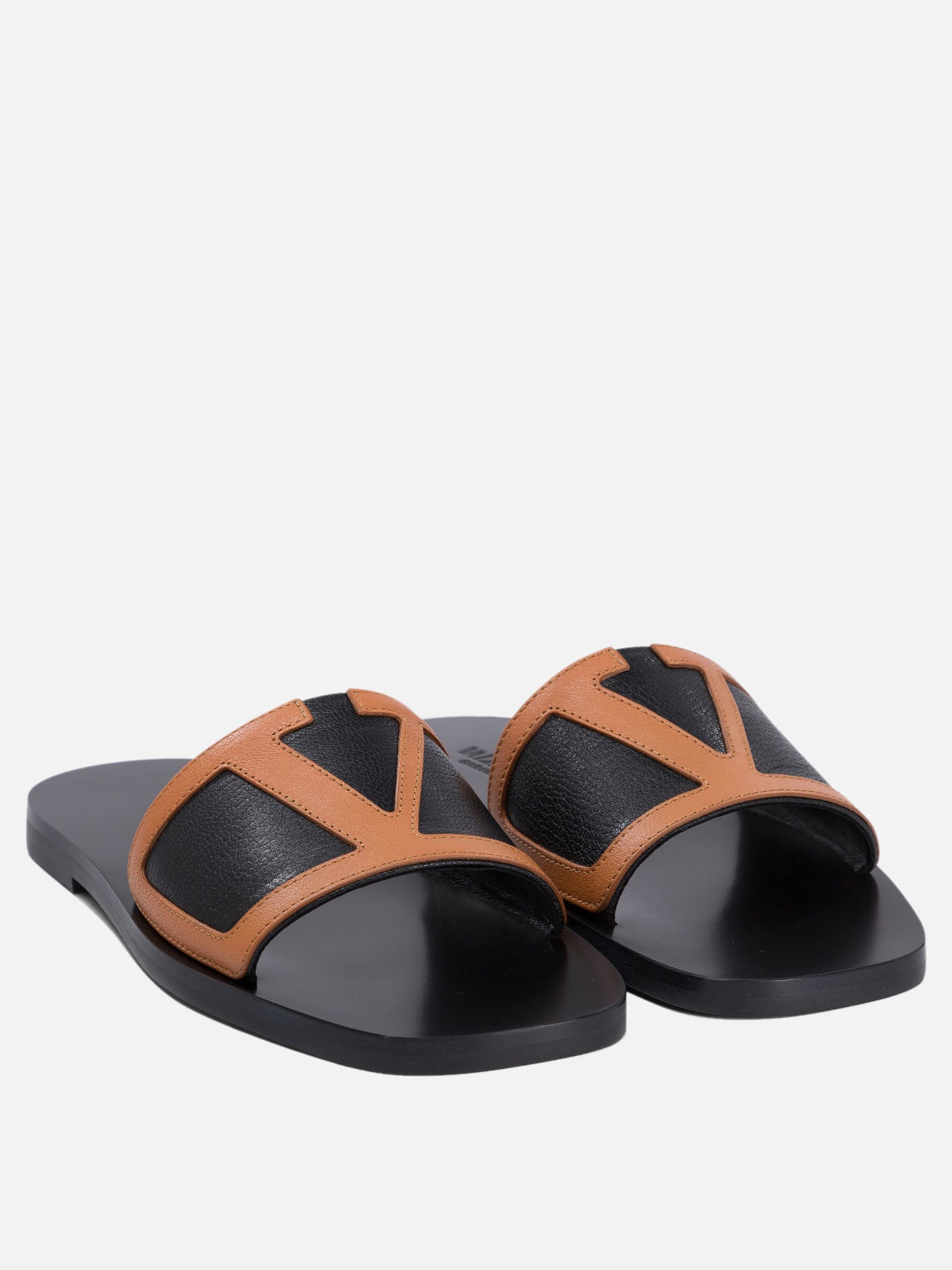 Valentino Garavani "Viva Superstar" 20 mm Slides Black