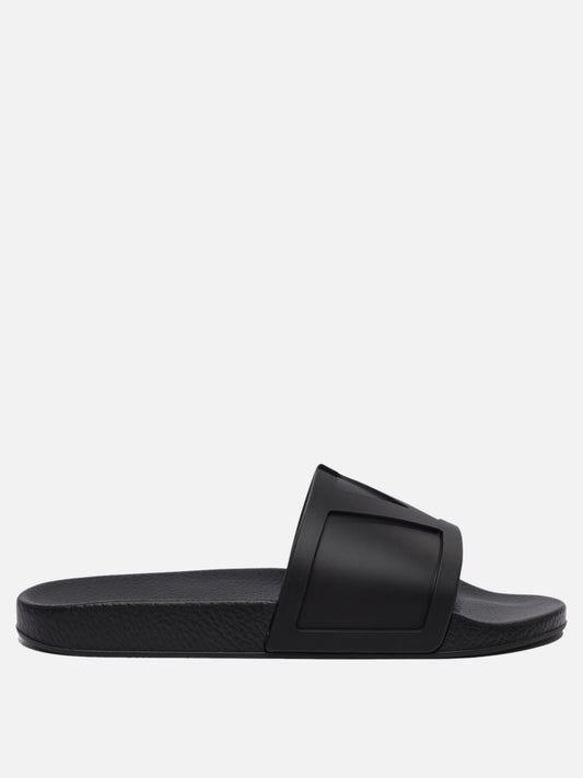 Valentino Garavani Slides with Vlogo 18535650_40 Black 1