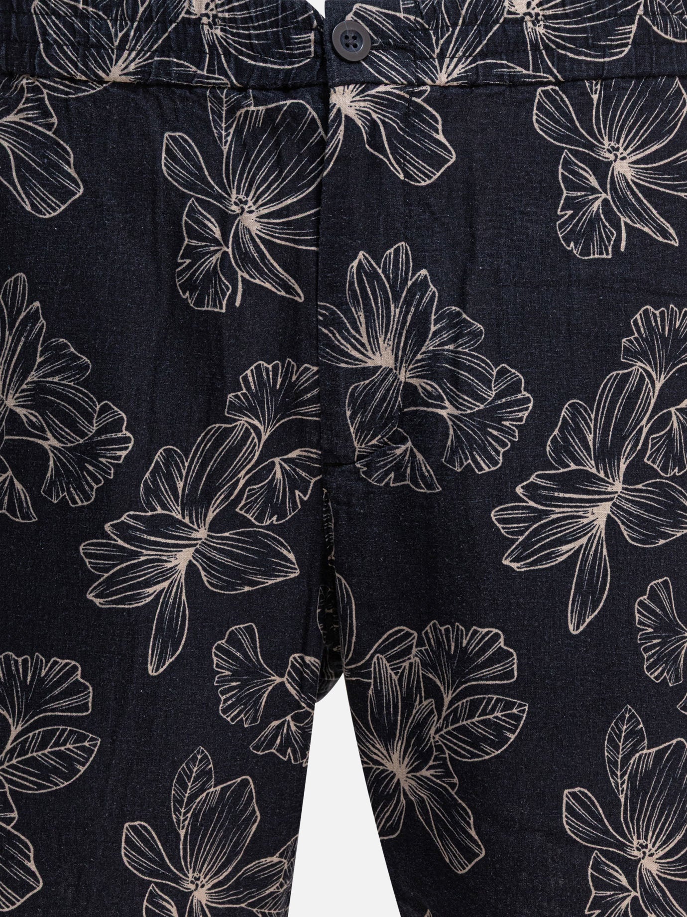 Vince Floral shorts 19195672_S Blue thumbnail_3