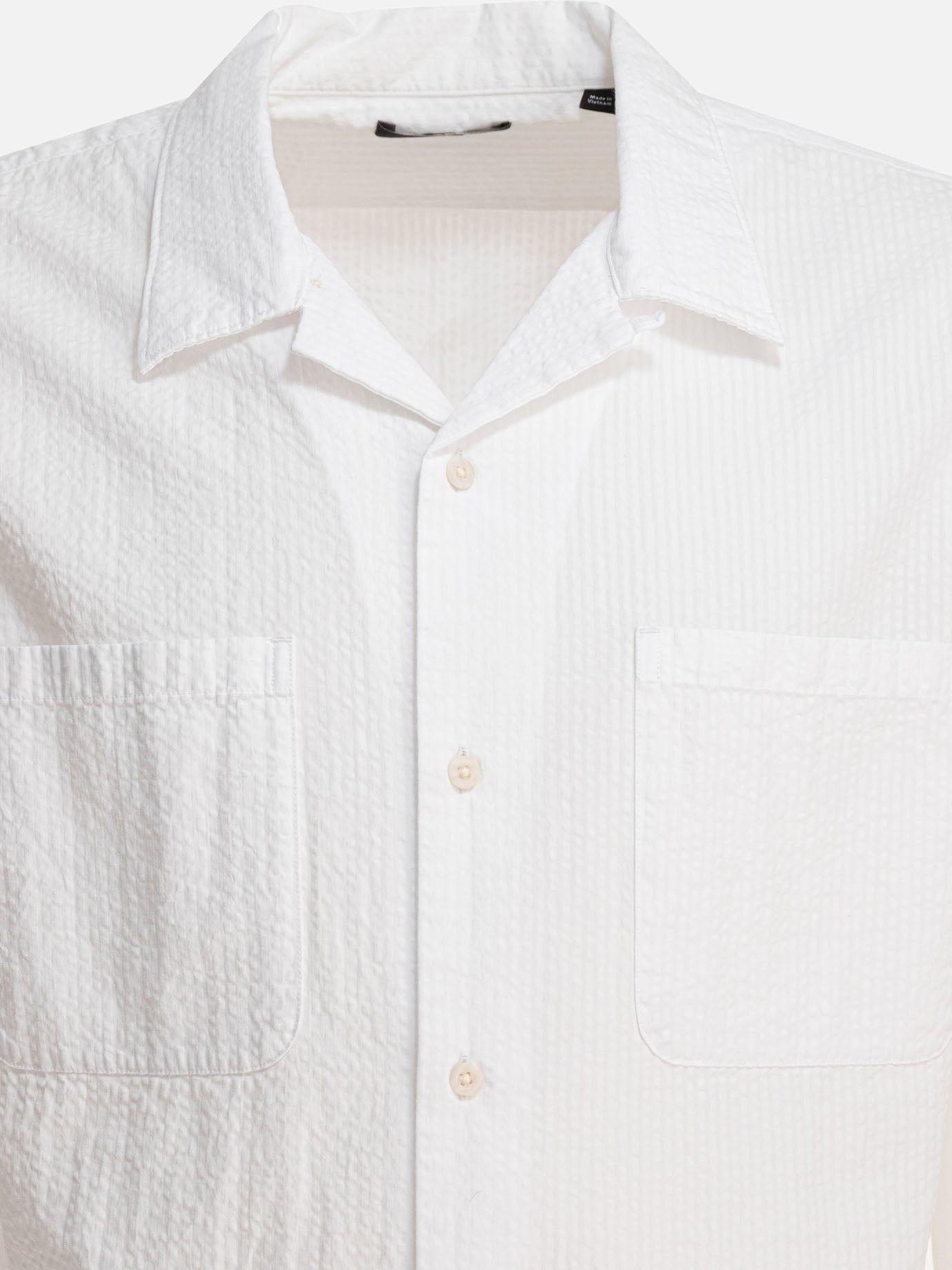 Casual shirts Solid colour  White - Vince Men | PDP | VIETTI Online Store | thumbnail_3