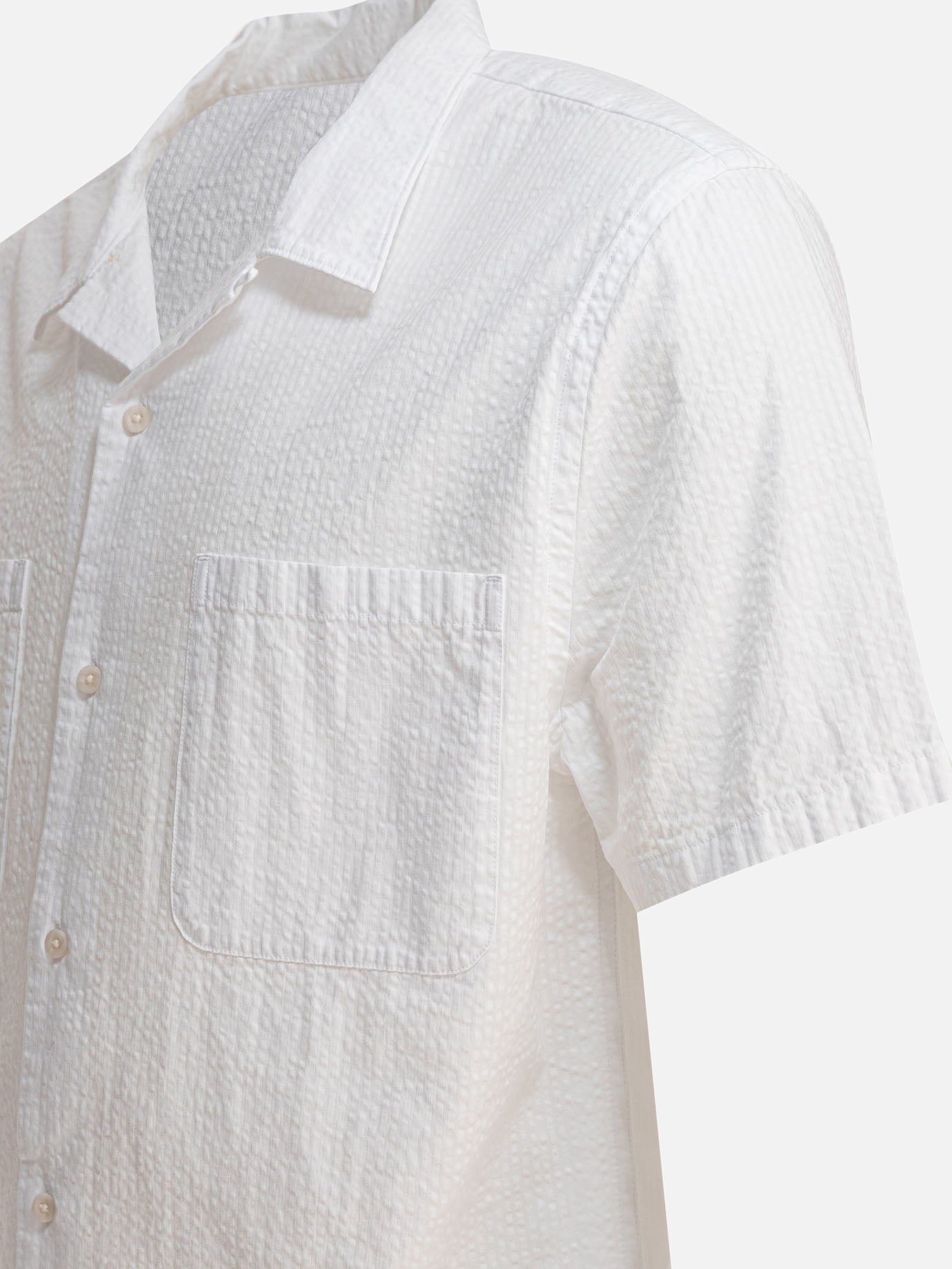 Casual shirts Solid colour  White - Vince Men | PDP | VIETTI Online Store | Zoom-Modal_4
