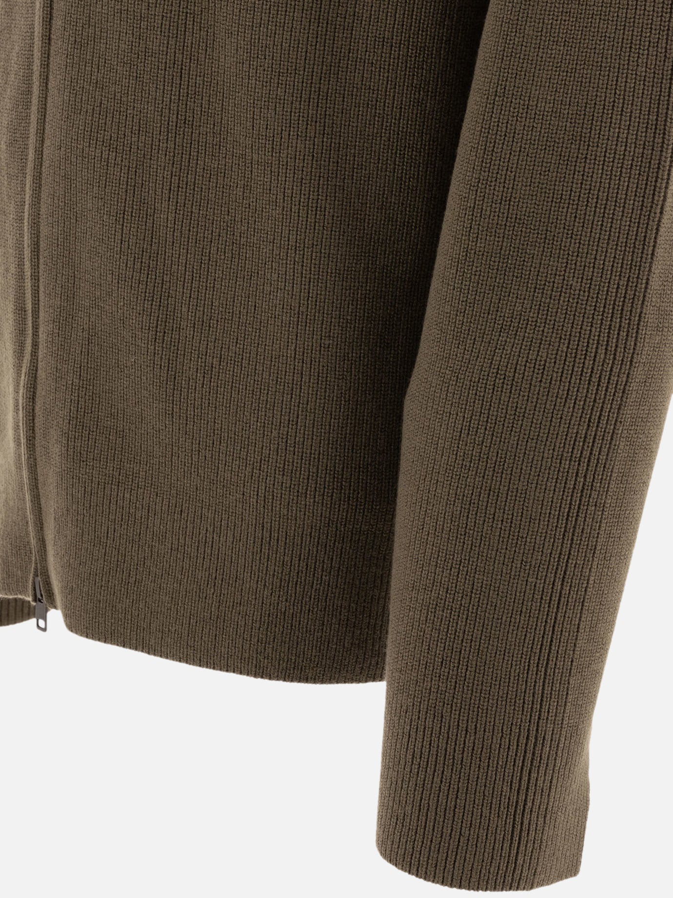 Zipped sweaters Solid colour  Green - Vince Men | PDP | VIETTI Online Store | Zoom-Modal_4
