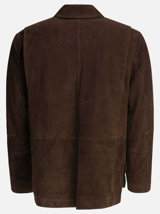Leather jackets Solid colour  Brown - Vince Men | PLP | VIETTI Online Store | 2
