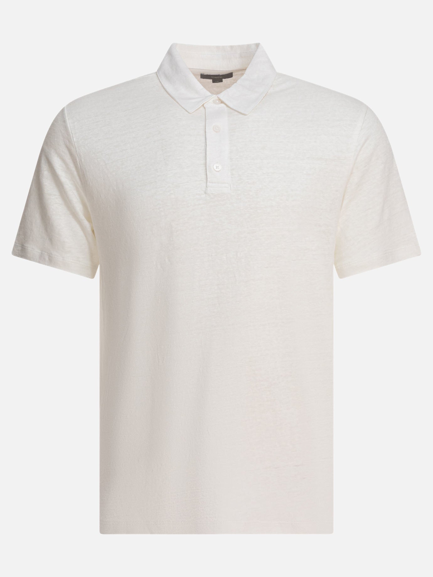 Polo shirts with buttons Solid colour  White - Vince Men | PDP | VIETTI Online Store | thumbnail