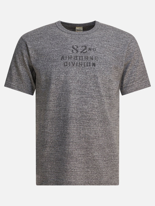 Crewneck t-shirts Print  Grey - Buzz Rickson's Men | PDP | VIETTI Online Store 
