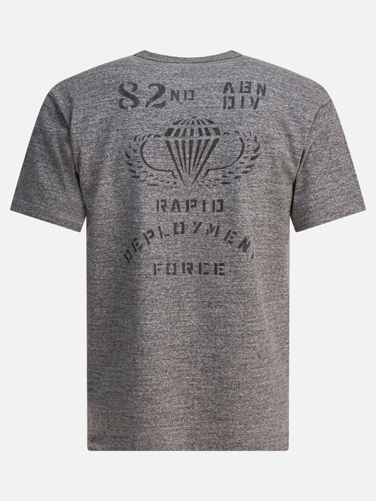 Crewneck t-shirts Print  Grey - Buzz Rickson's Men | PDP | VIETTI Online Store | 2
