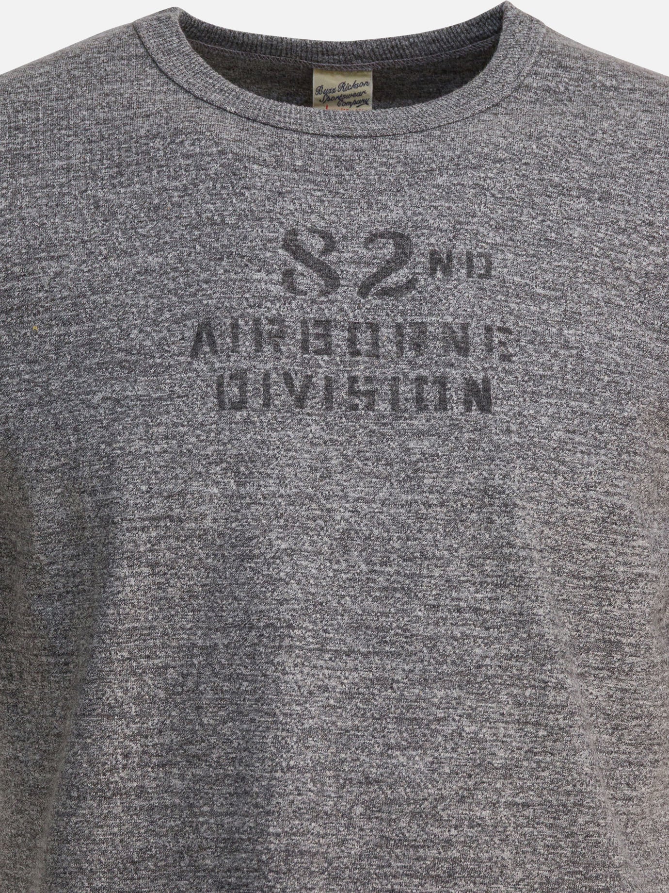 Crewneck t-shirts Print  Grey - Buzz Rickson's Men | PDP | VIETTI Online Store | Zoom-Modal_3
