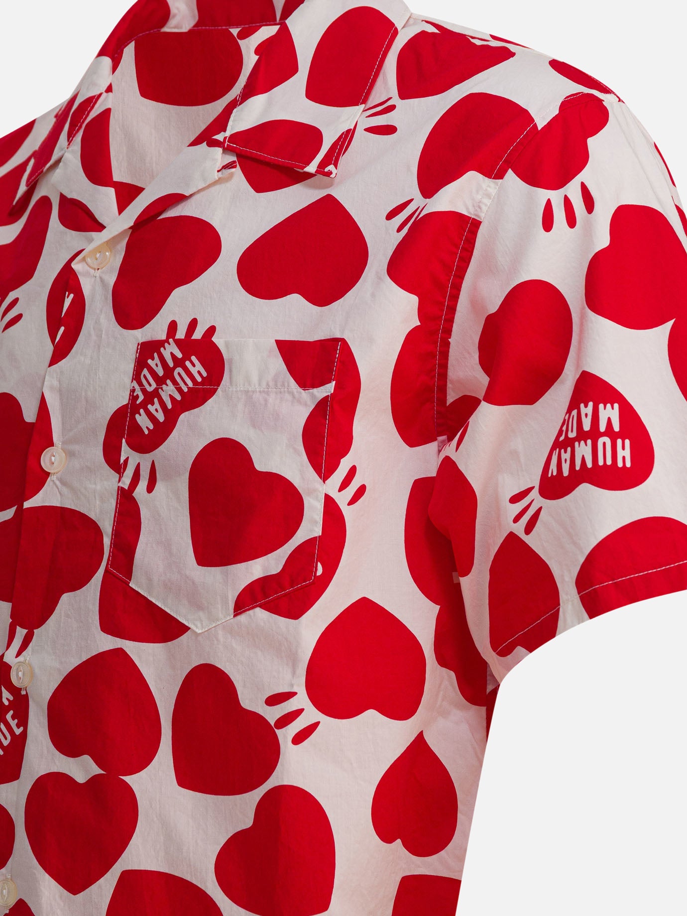 Casual shirts Print  White - Human Made Men | PDP | VIETTI Online Store | thumbnail_4
