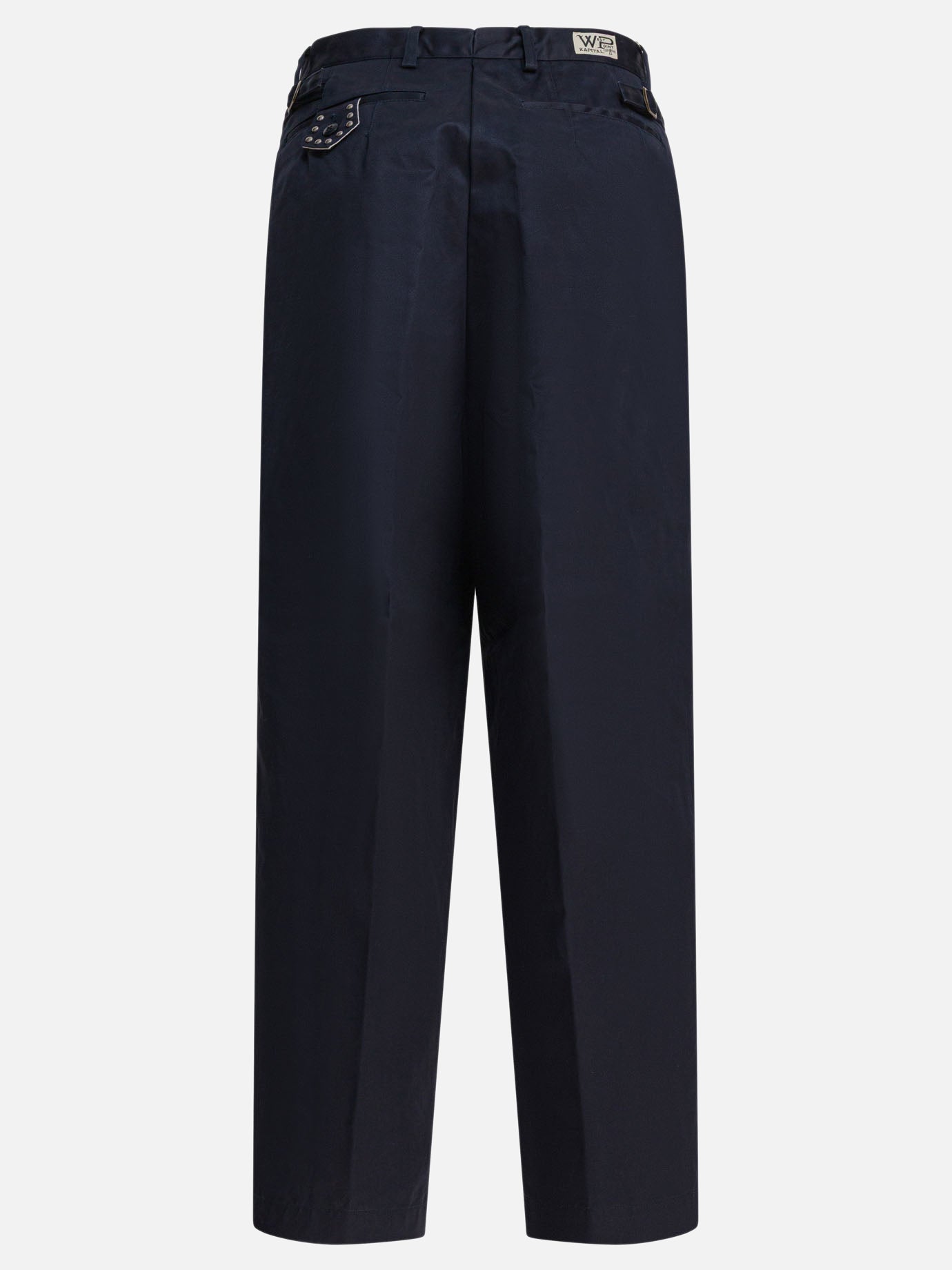 Leisure trousers Solid colour  Blue - KAPITAL Men | PDP | VIETTI Online Store | thumbnail_2