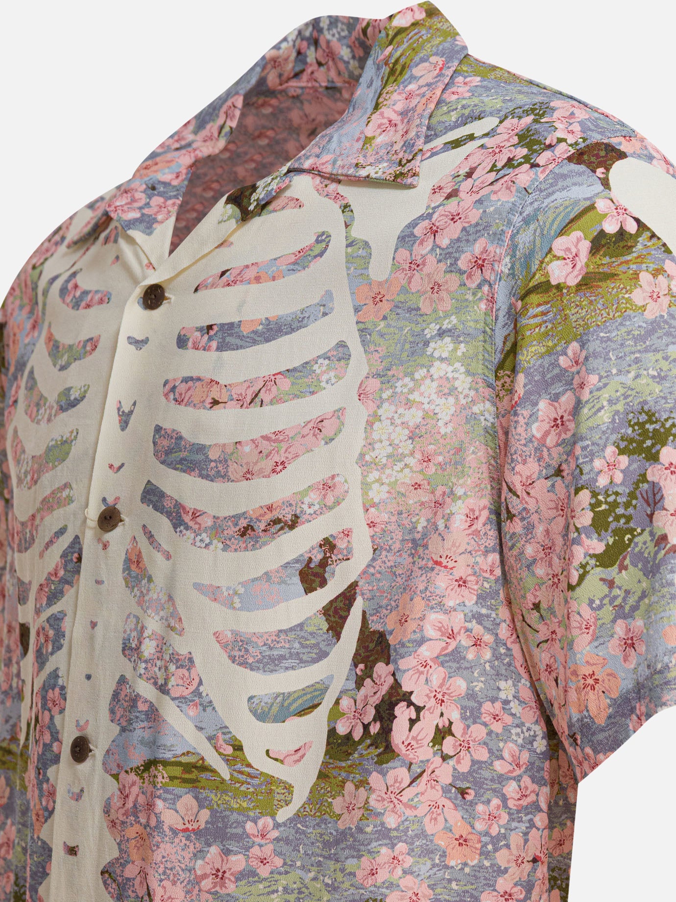Casual shirts Floral  Light blue - KAPITAL Men | PDP | VIETTI Online Store | thumbnail_4