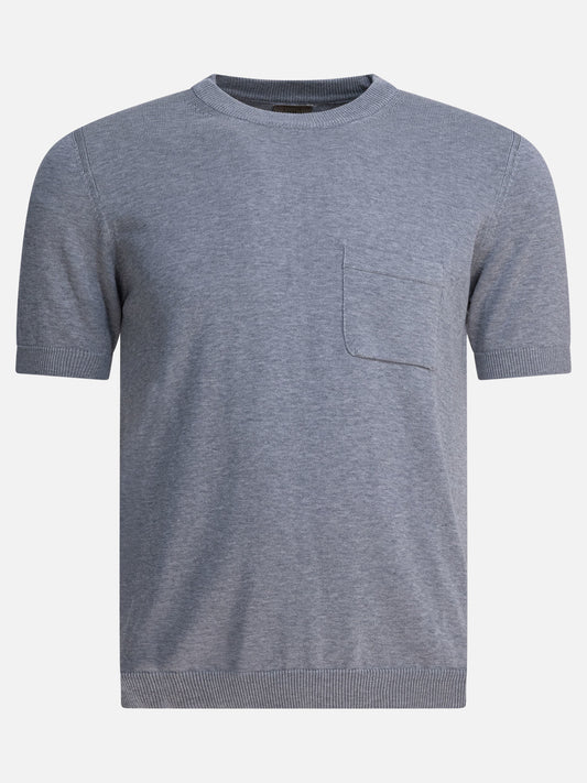 Crewneck t-shirts Solid colour  Grey - Rakkì Men | PDP | VIETTI Online Store 

