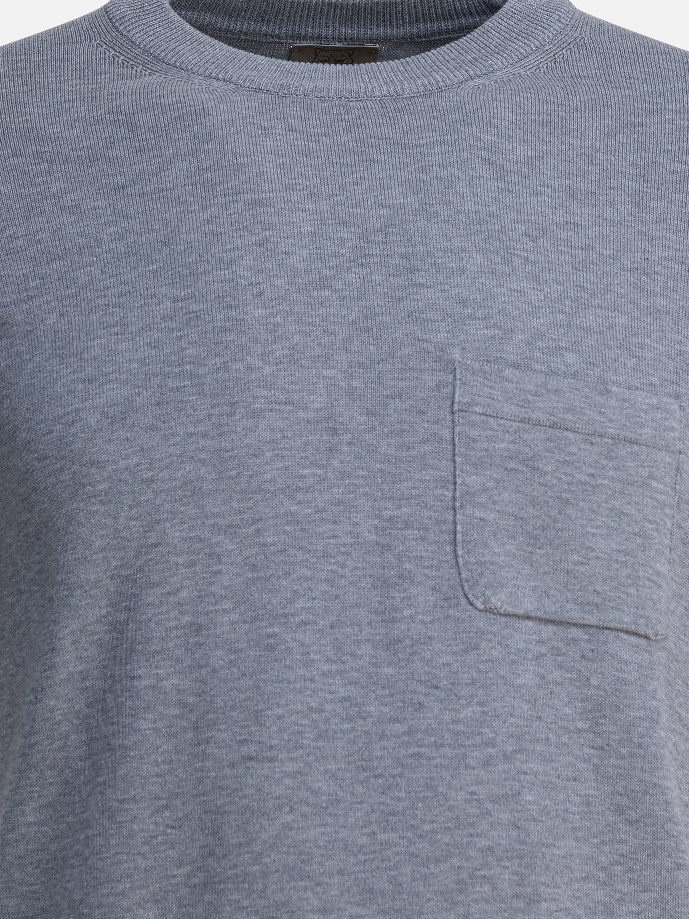 Crewneck t-shirts Solid colour  Grey - Rakkì Men | PDP | VIETTI Online Store | Zoom-Modal_3
