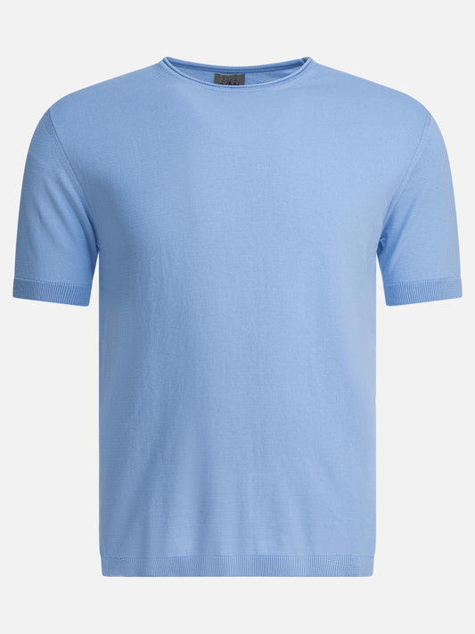 Crewneck t-shirts Solid colour  Light blue - Rakkì Men | PDP | VIETTI Online Store 
