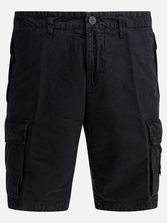 Cargo shorts Logo  Black - Stone Island Men | PDP | VIETTI Online Store 
