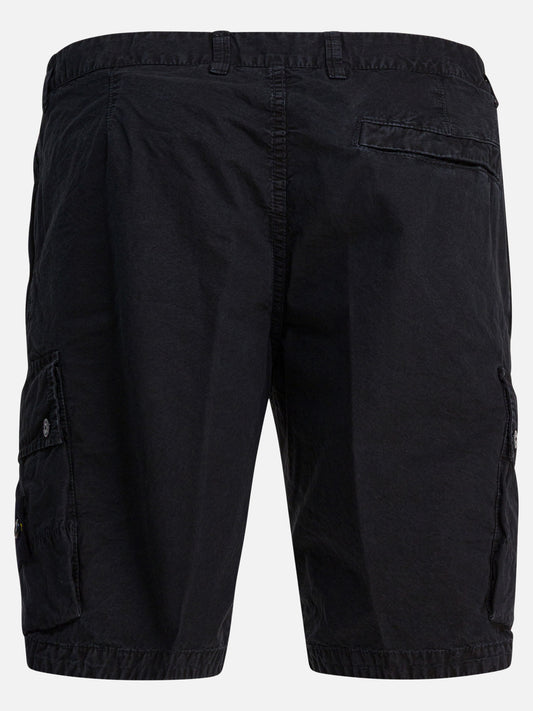 Cargo shorts Logo  Black - Stone Island Men | PDP | VIETTI Online Store | 2

