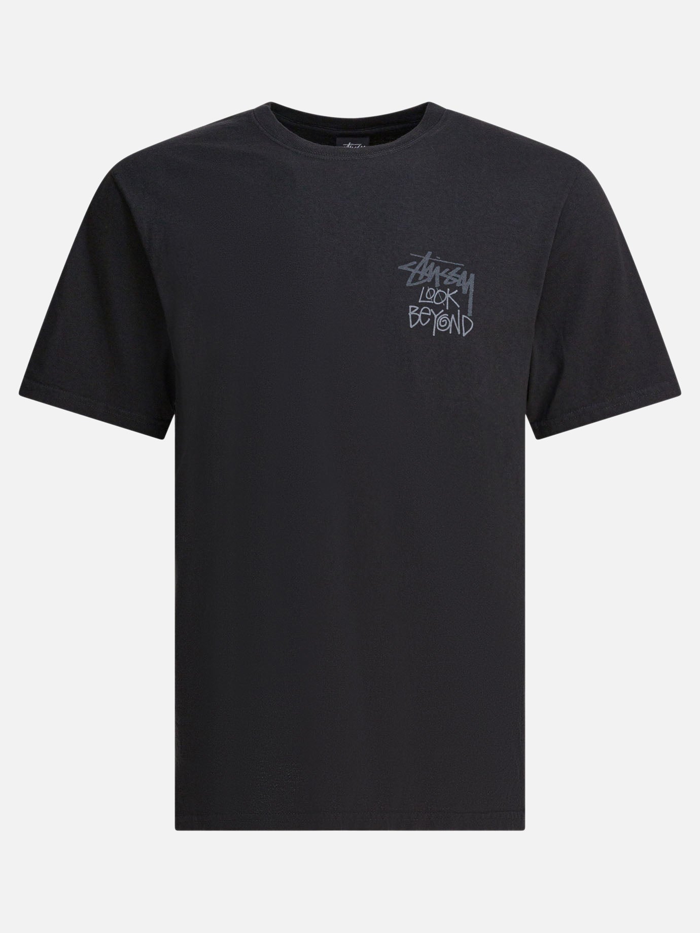 Crewneck t-shirts Print  Black - Stüssy Men | PDP | VIETTI Online Store | thumbnail