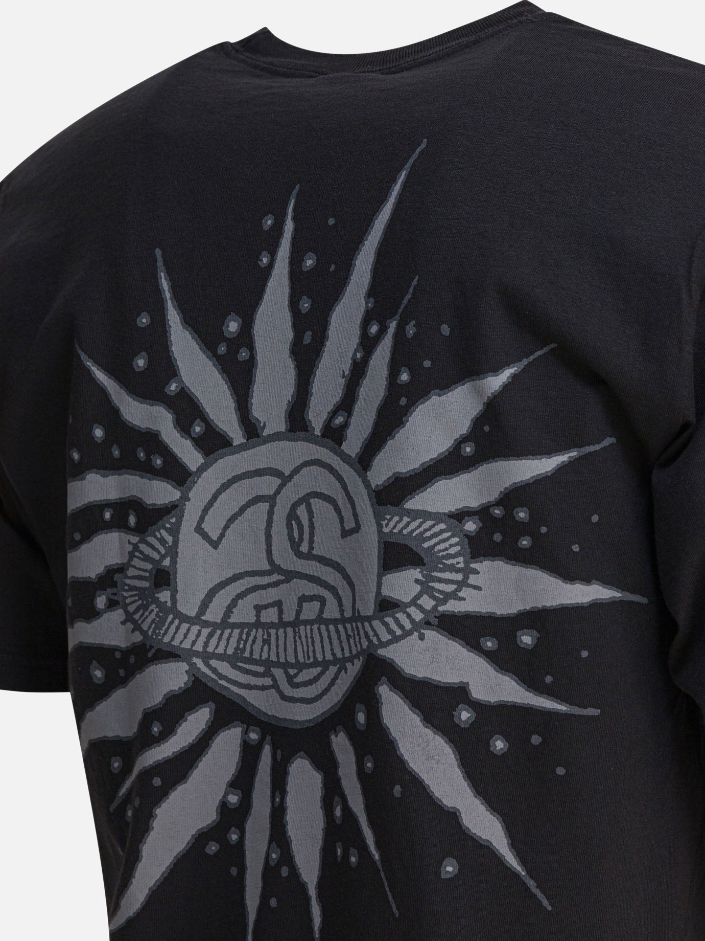 Crewneck t-shirts Print  Black - Stüssy Men | PDP | VIETTI Online Store | thumbnail_4