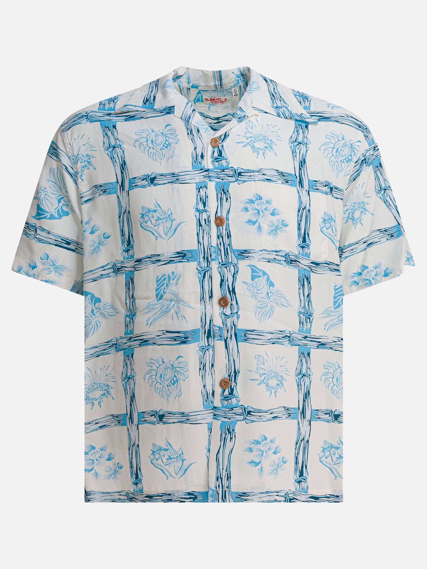 Sun Surf &quot;Island Plants&quot; shirt 20506071_XXL Light blue thumbnail_1