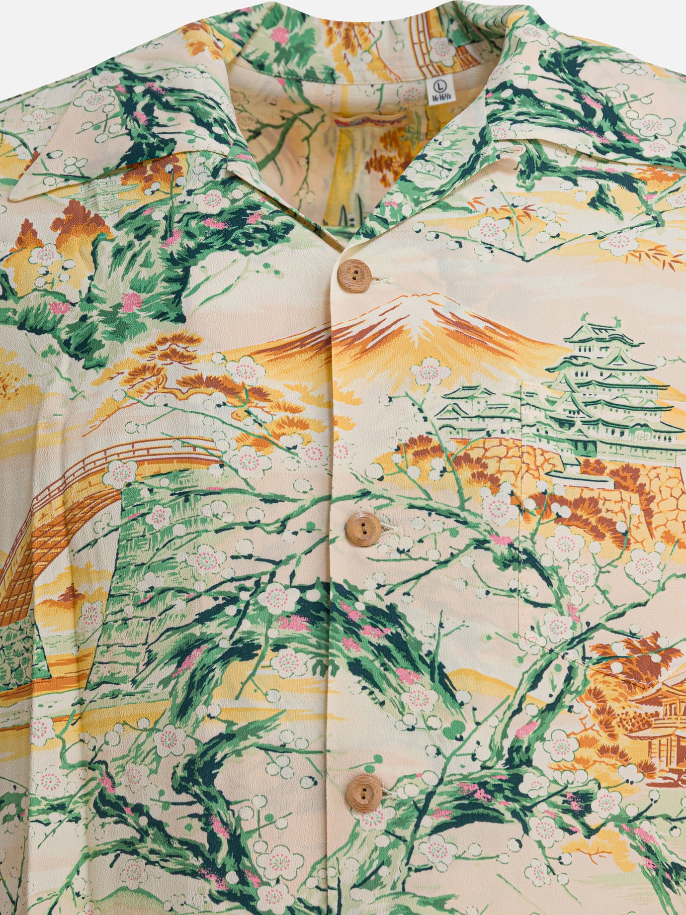 Sun Surf &quot;Scenery of Japan&quot; shirt 29979962_L Yellow thumbnail_3