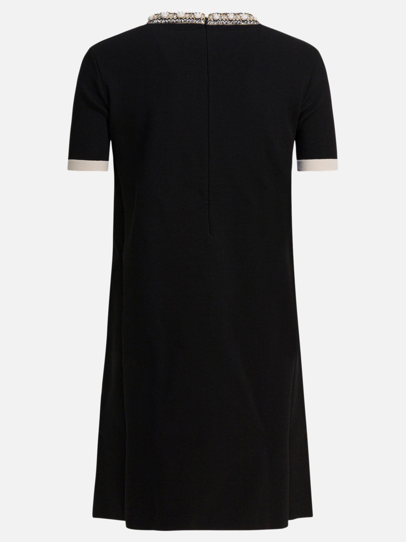 Mini dresses Solid colour  Black - Valentino Women | PDP | VIETTI Online Store | thumbnail_2