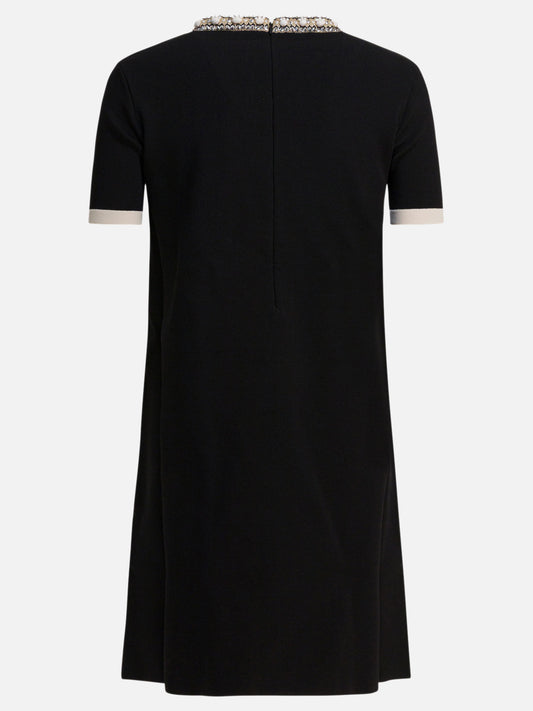 Mini dresses Solid colour  Black - Valentino Women | PDP | VIETTI Online Store | 2
