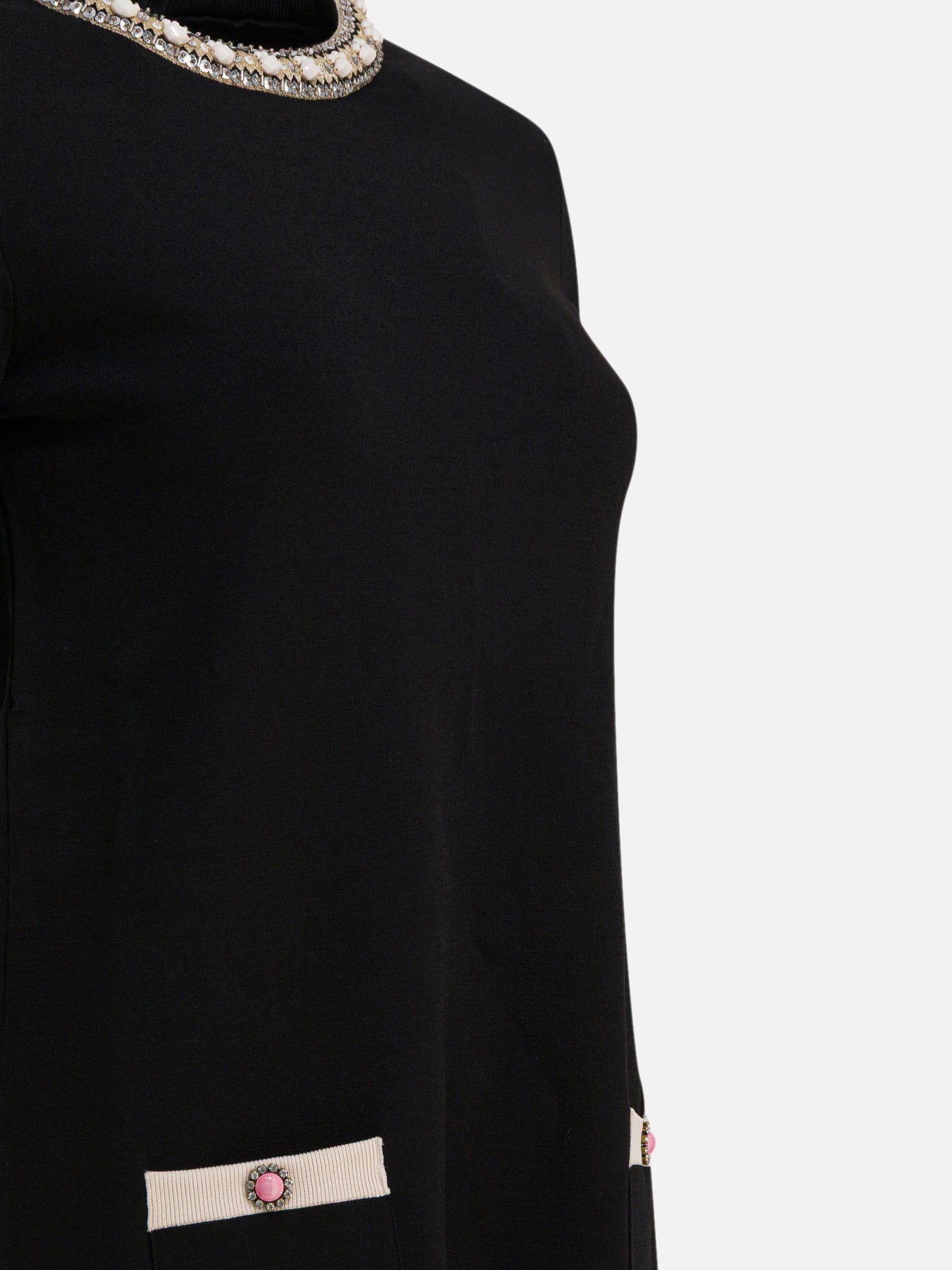 Mini dresses Solid colour  Black - Valentino Women | PDP | VIETTI Online Store | Zoom-Modal_4
