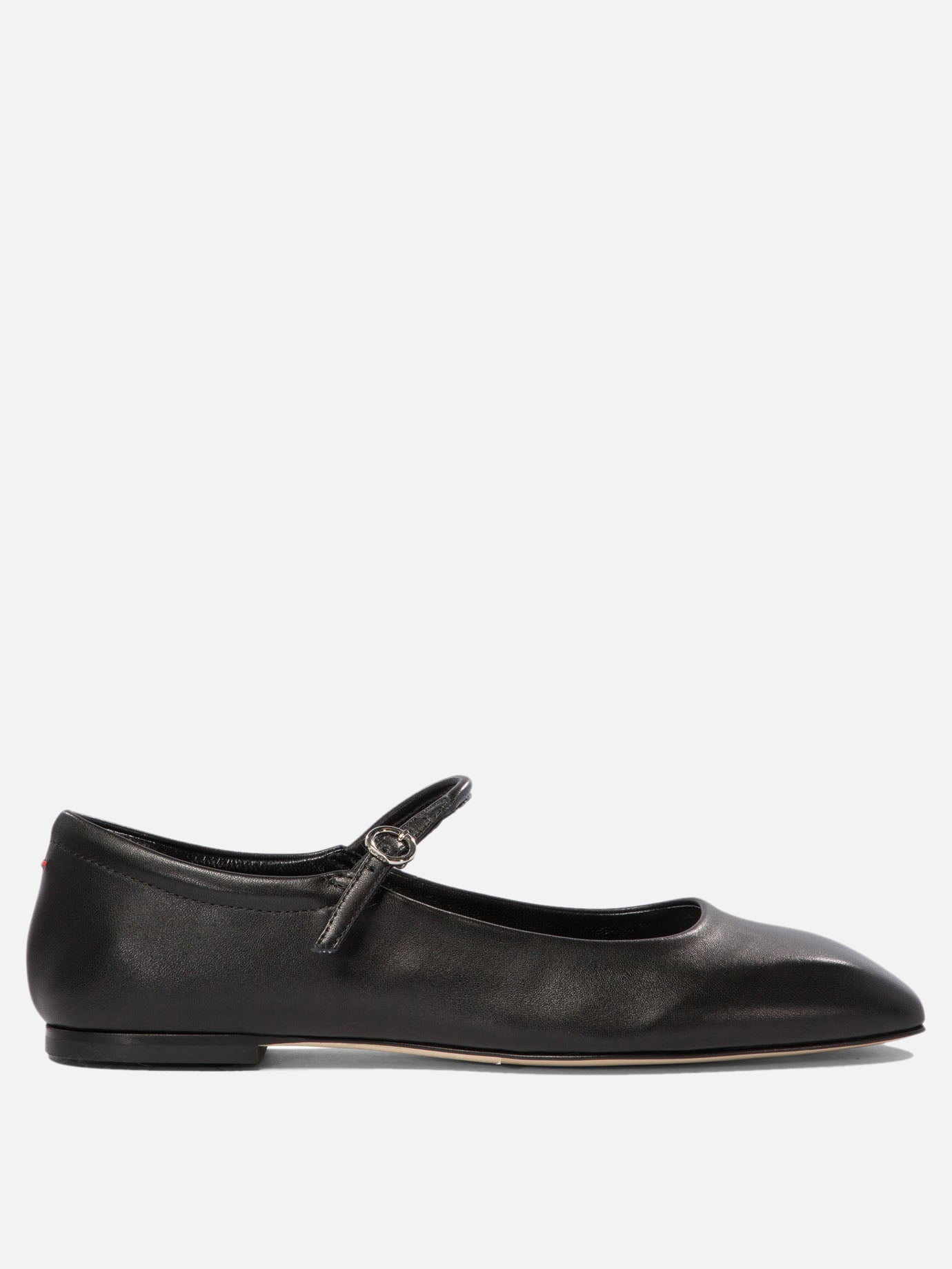 Mary Jane ballet flats 100% leather - 100% leather  Black - Aeyde Women | PDP | VIETTI Online Store | Zoom-Modal
