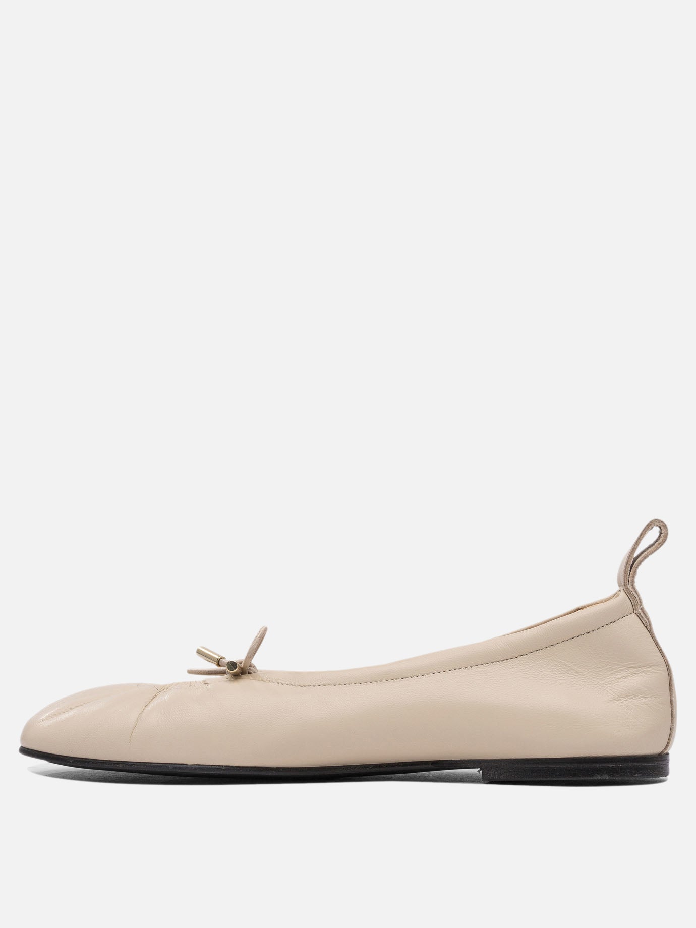 Classic ballet flats 100% leather  White - Alohas Women | PDP | VIETTI Online Store | Zoom-Modal_3
