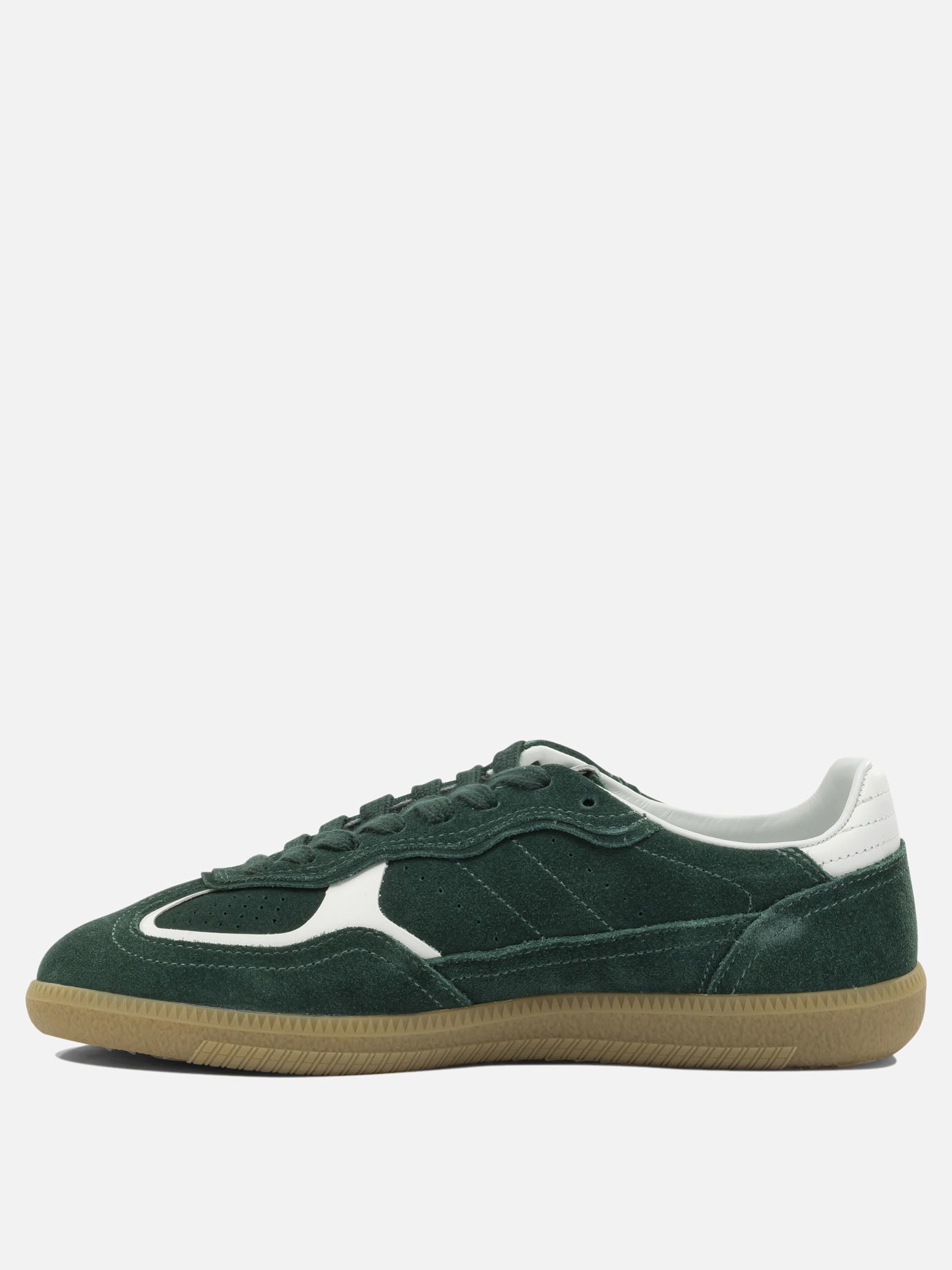 Low top sneakers 100% cow suede - 100% rubber  Green - Alohas Women | PDP | VIETTI Online Store | thumbnail_3