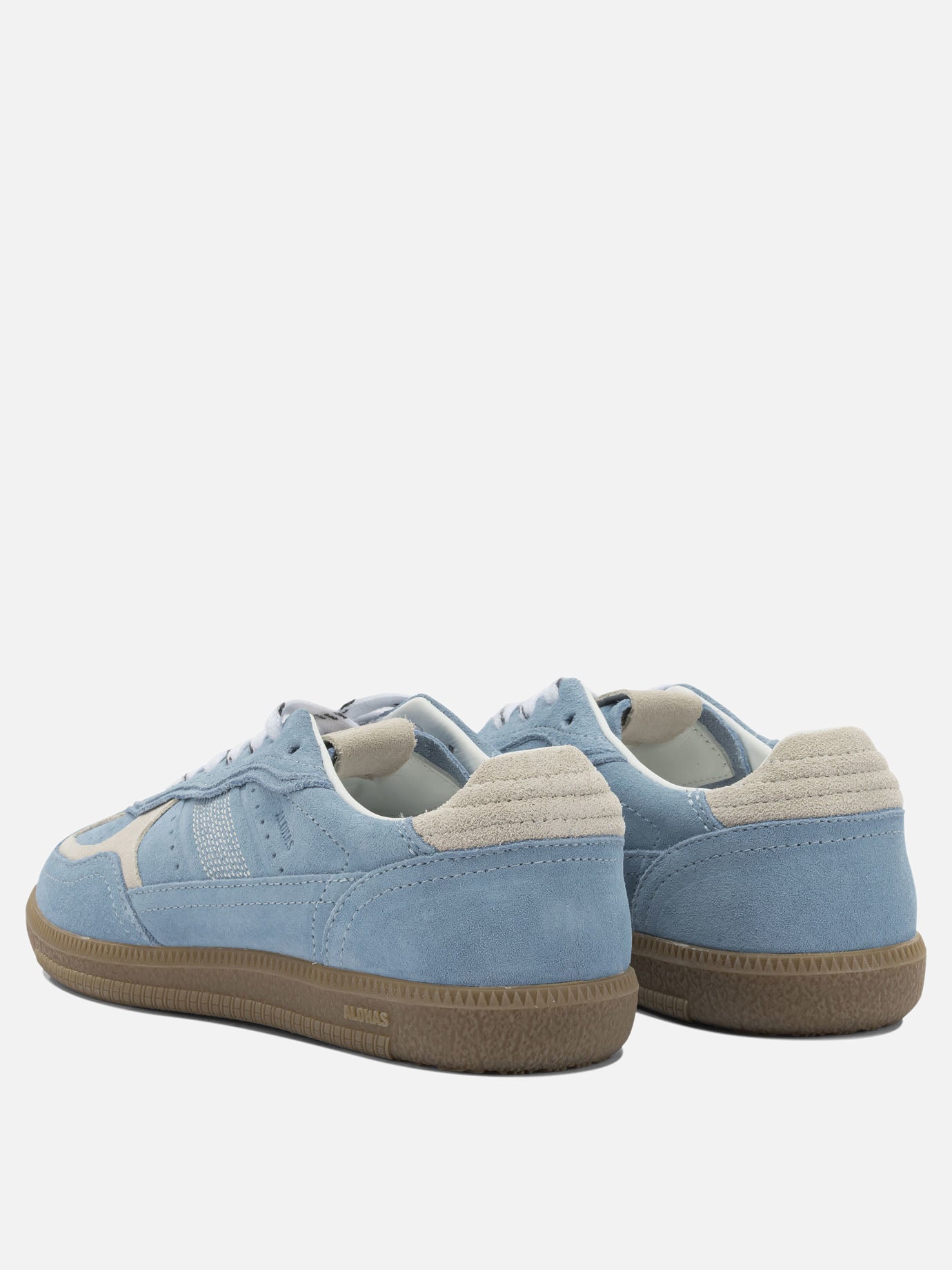 Low top sneakers 100% cow suede - 100% rubber  Light blue - Alohas Women | PDP | VIETTI Online Store | Zoom-Modal_4
