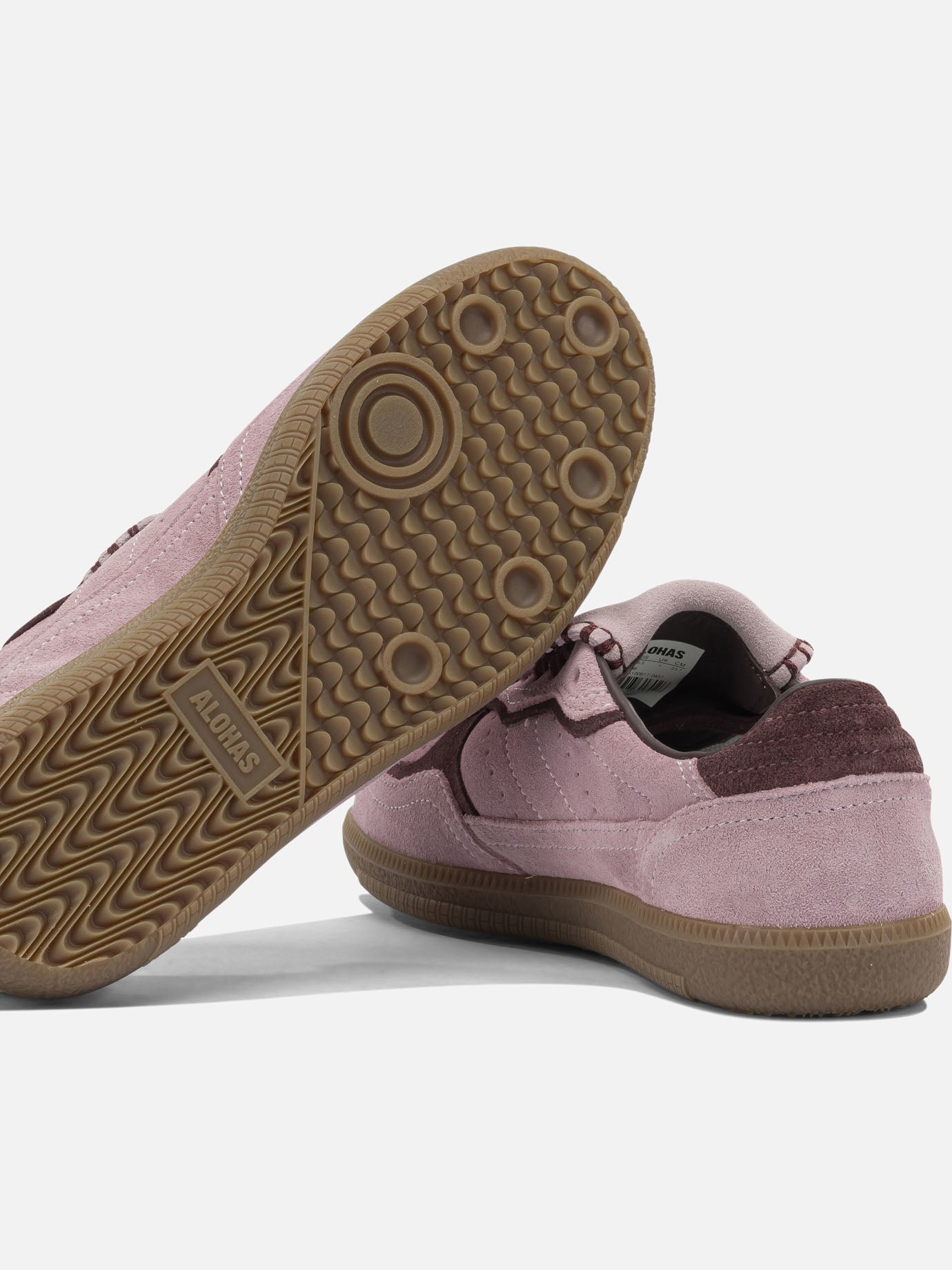Low top sneakers 100% suede - 100% rubber  Pink - Alohas Women | PDP | VIETTI Online Store | thumbnail_5
