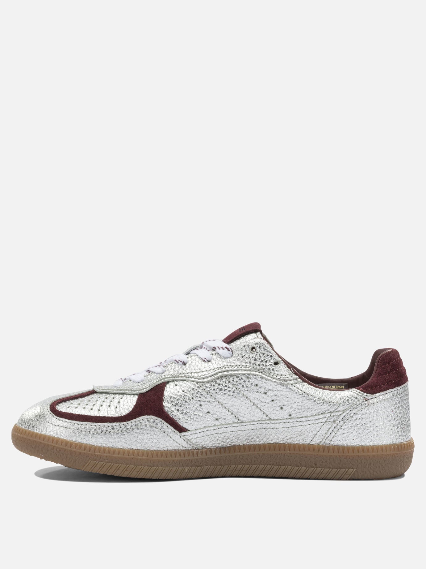 Low top sneakers 100% leather - 100% rubber  Silver - Alohas Women | PDP | VIETTI Online Store | Zoom-Modal_3
