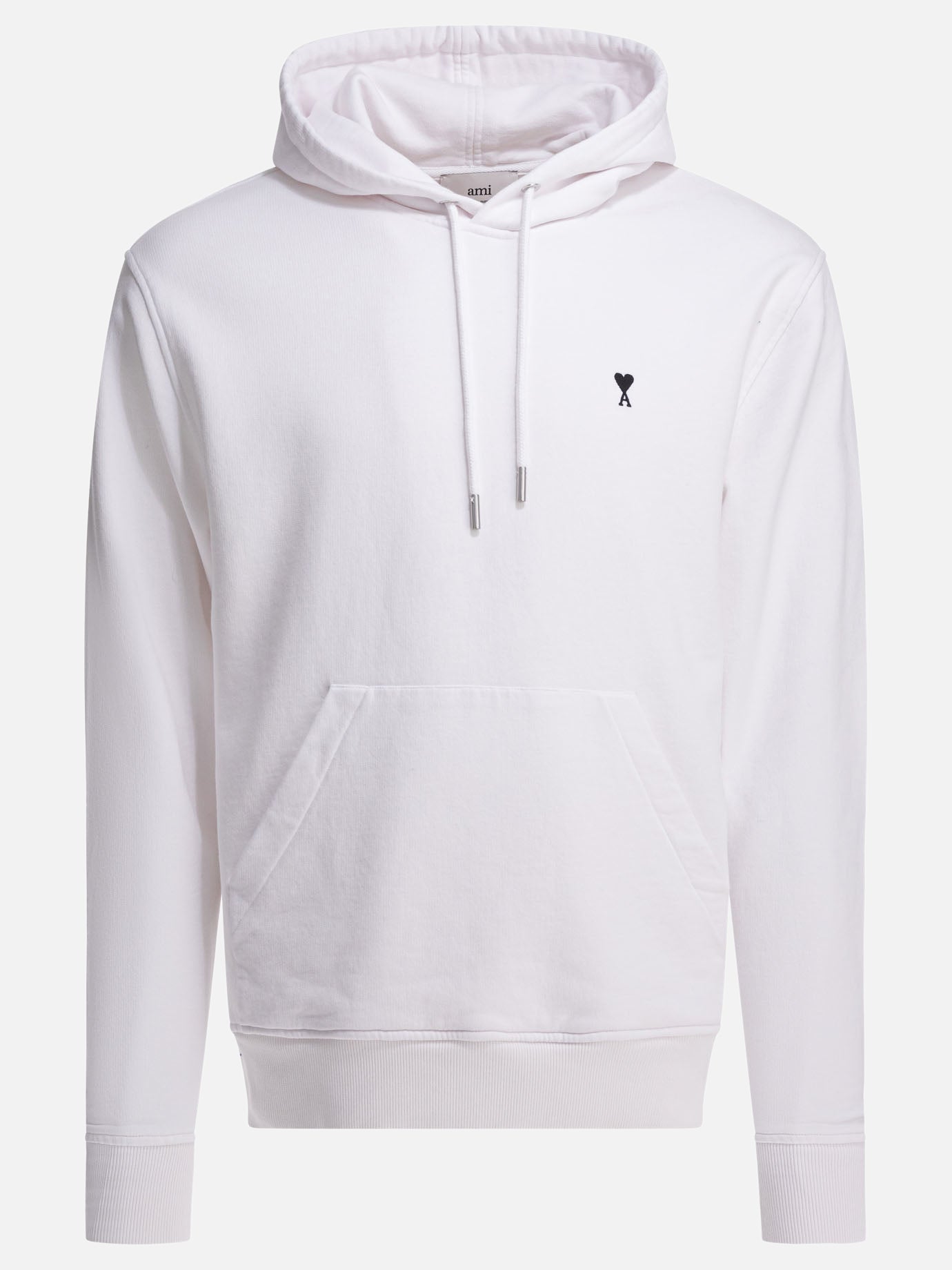 Hoodies Logo  White - Ami Paris Men | PDP | VIETTI Online Store | Zoom-Modal
