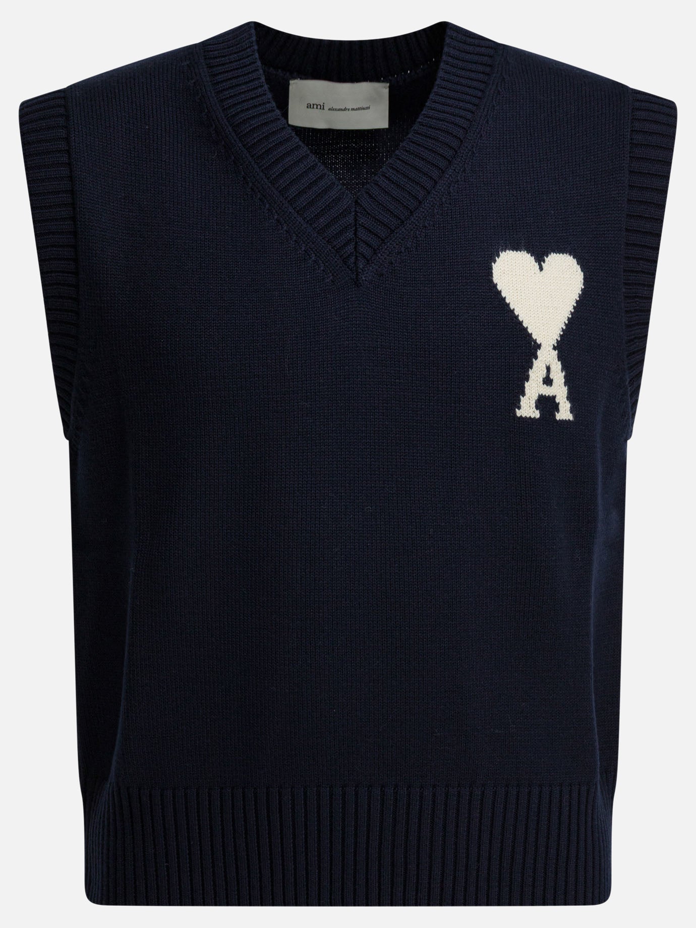 Vests Logo  Blue - Ami Paris Men | PDP | VIETTI Online Store | thumbnail