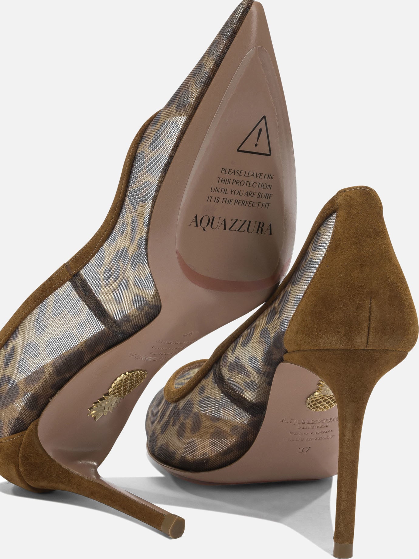 Pumps 100% fabric - 100% leather  Brown - Aquazzura Women | PDP | VIETTI Online Store | Zoom-Modal_5
