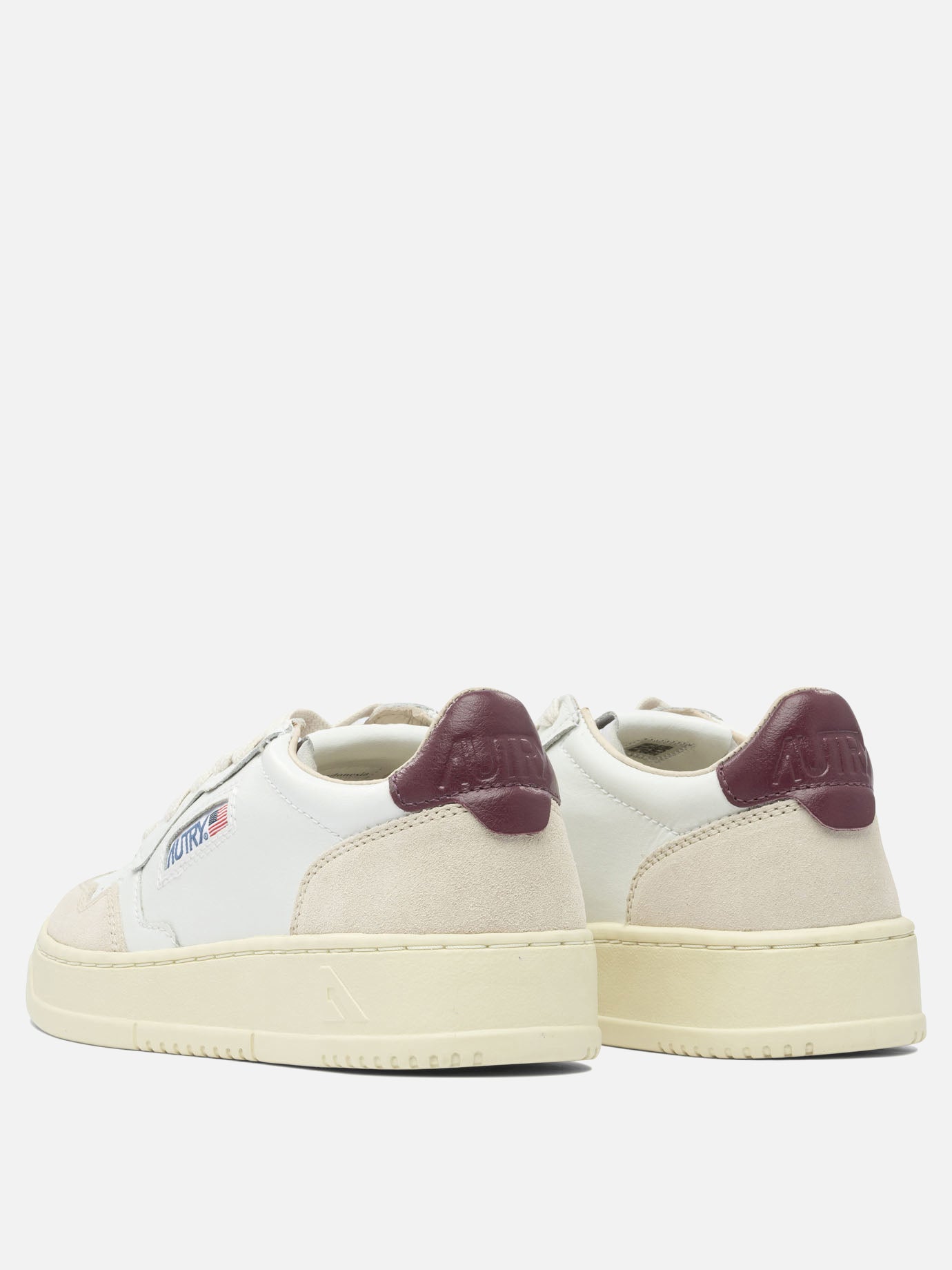 Low top sneakers 90% cow leather 10% nylon - 100% rubber  White - Autry Women | PDP | VIETTI Online Store | thumbnail_4
