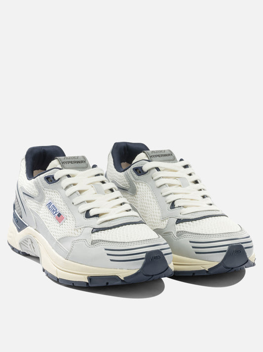 Low top sneakers 50% leather 50% mesh - 100% rubber  Silver - Autry Men | VIETTI Online Store | 2
