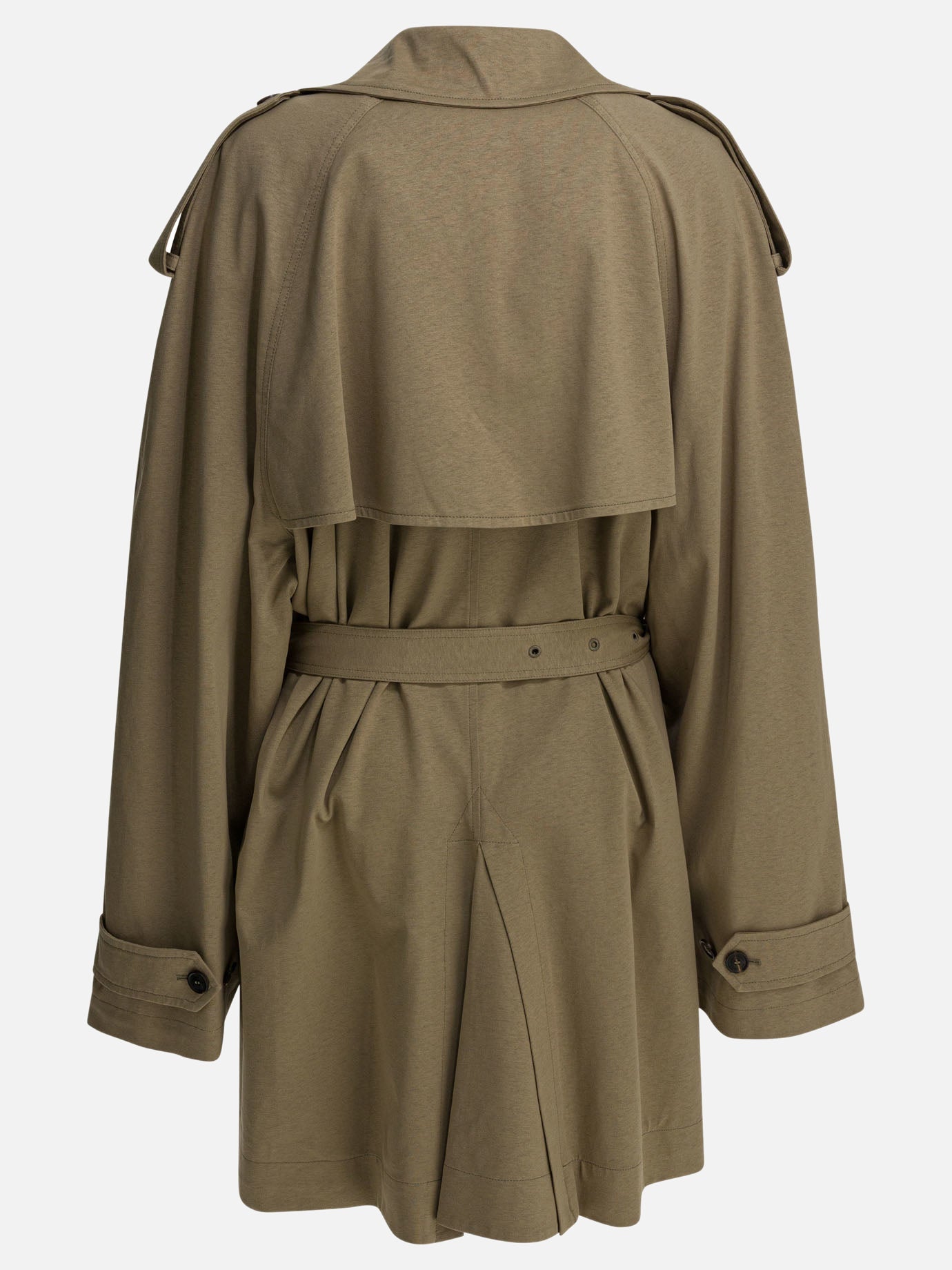 Raincoats & Trench coats Solid colour  Beige - Balenciaga Women | PDP | VIETTI Online Store | Zoom-Modal_2
