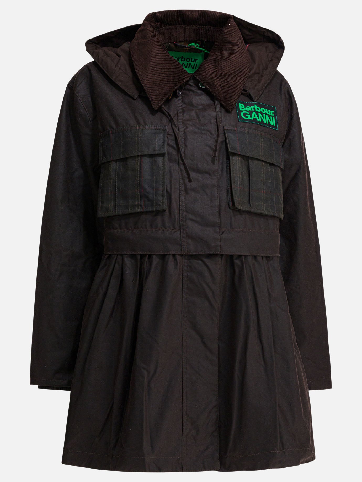 Raincoats & Trench coats Logo  Green - Barbour Women | PDP | VIETTI Online Store | Zoom-Modal
