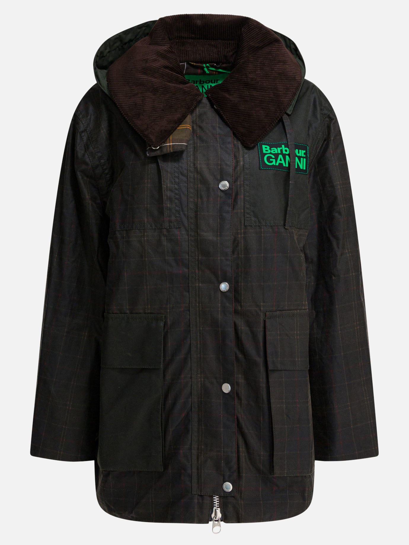 Raincoats & Trench coats Plaid  Red - Barbour Women | PDP | VIETTI Online Store | Zoom-Modal
