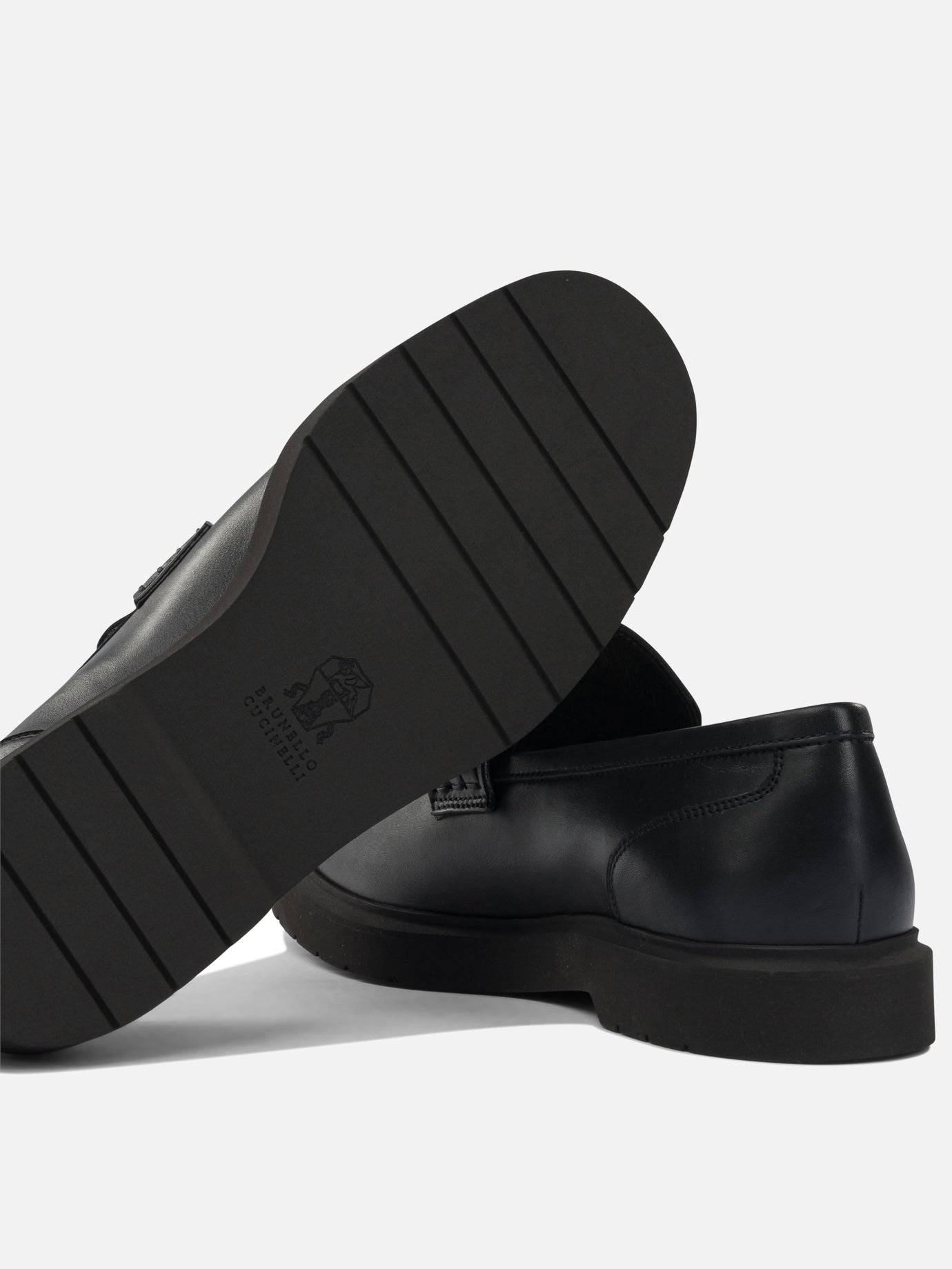 Loafers 100% leather - 100% leather  Black - Brunello Cucinelli Women | PDP | VIETTI Online Store | Zoom-Modal_5
