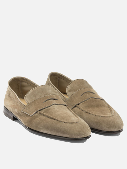 Loafers 100% suede - 100% leather  Beige - Brunello Cucinelli Men | PLP | VIETTI Online Store | 2
